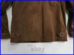 VTG Mint Banana Republic 100% genuine leather suede Adjustable waist Jacket M