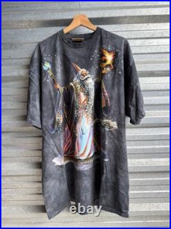 VTG The Mountain T Shirt Men 2XL XXL Wizard 2002