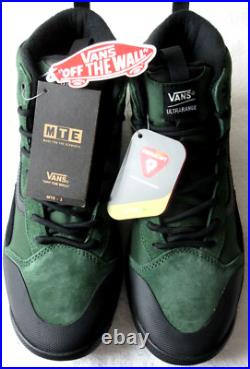 Vans Men's Ultrarange Exo Mte-1 Mountain View Green Black Boots Size 8.5 NIB Vans Men's Ultrarange Exo Mte-1 Mountain View Green Black Boots Size 8.5 NIB