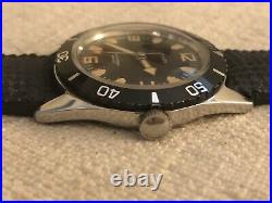 Very Rare Vintage 1966 Timex 600ft Diver, All Stainless Steel, Mint-y