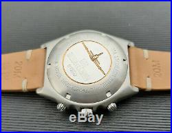 Vintage Breitling 81950 Chronomat All Steel Pilot Chronograph Watch MINT
