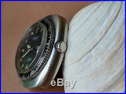 Vintage Caravelle Day-Date Pilot Watch withMint Dial, Patina, Divers All SS Case