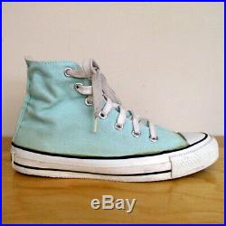 Vintage Converse Chuck Taylor All Star Hi Top Sneaker Mint Green Made in the USA