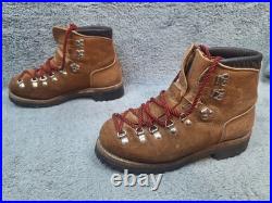 Vintage DEXTER Leather Mountaineering Hiking Boots Mens Sz 6.5 M Vibram