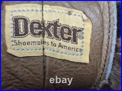 Vintage DEXTER Leather Mountaineering Hiking Boots Mens Sz 6.5 M Vibram