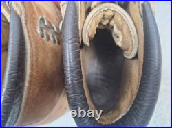 Vintage DEXTER Leather Mountaineering Hiking Boots Mens Sz 6.5 M Vibram