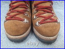 Vintage DEXTER Leather Mountaineering Hiking Boots Mens Sz 6.5 M Vibram