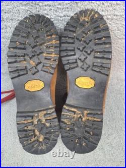Vintage DEXTER Leather Mountaineering Hiking Boots Mens Sz 6.5 M Vibram