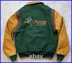 Vintage Dehen The Saguaro Forest At Desert Mountain Varsity Jacket Size Small