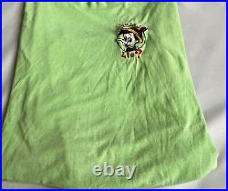 Vintage Disney Pinocchio T Shirt XL Mint Green Made in USA Would I Lie VGUC RARE
