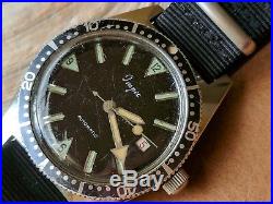 Vintage Impec Divers Watch withMint Dial, Warm Patina, Countdown Bezel, All SS Case