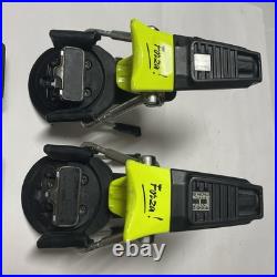 Vintage LOOK 3D System Forza Ski Bindings Neon YellowithRed Complete Pair Retro