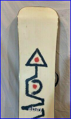 Vintage Lamar 152cm Twin-Tip All-Mountain Snowboard withNash Bindings EXCELLENT