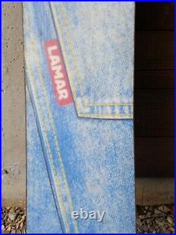 Vintage Lamar Snowboard Jeans Graphic Old School