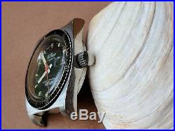 Vintage Le Gran Superautomatic Divers Watch withMint Dial, Warm Patina, All SS Case