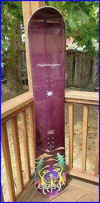 Vintage Lib Technologies Dr. Jamie Lynn Alien Snowboard 155 cm with Carry Case