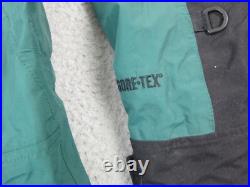 Vintage North Face Jacket Mens Extra Large XL Green Mountain Guide Gore Tex TNF