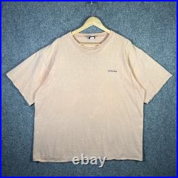 Vintage Patagonia Shirt Mens XL Orange 90s Art Surf Nature Mountains USA Faded
