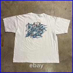 Vintage Patagonia Shirt Mens XL White 90s Art Surf Kayak Nature Mountains USA