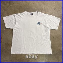 Vintage Patagonia Shirt Mens XL White 90s Art Surf Kayak Nature Mountains USA