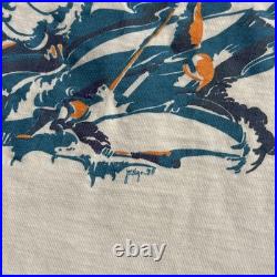 Vintage Patagonia Shirt Mens XL White 90s Art Surf Kayak Nature Mountains USA