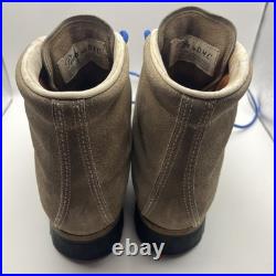 Vintage Pineto DMC Brown All-Leather Mountain Hiking Lace Boots Mens Size 9.5 A