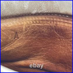 Vintage Pineto DMC Brown All-Leather Mountain Hiking Lace Boots Mens Size 9.5 A