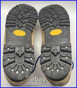 Vintage Pineto DMC Brown All-Leather Mountain Hiking Lace Boots Mens Size 9.5 A