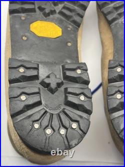 Vintage Pineto DMC Brown All-Leather Mountain Hiking Lace Boots Mens Size 9.5 A