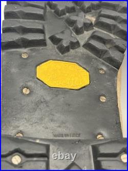 Vintage Pineto DMC Brown All-Leather Mountain Hiking Lace Boots Mens Size 9.5 A