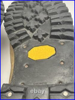 Vintage Pineto DMC Brown All-Leather Mountain Hiking Lace Boots Mens Size 9.5 A