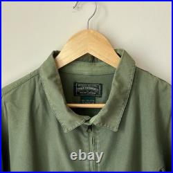 Vintage Polo Country Mint Green Harrington Jacket Men's XXL Windbreaker