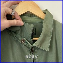 Vintage Polo Country Mint Green Harrington Jacket Men's XXL Windbreaker