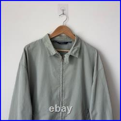 Vintage Polo Ralph Lauren Size XL Light Green Harrington Jacket USA Mint Seafoam