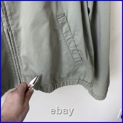 Vintage Polo Ralph Lauren Size XL Light Green Harrington Jacket USA Mint Seafoam
