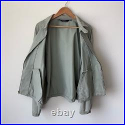 Vintage Polo Ralph Lauren Size XL Light Green Harrington Jacket USA Mint Seafoam
