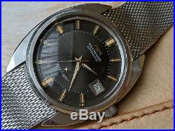 Vintage Technos Sky Light withMint Dial, Warm Patina, All SS Divers Case, Orig Band