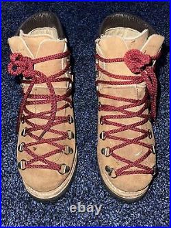 Vintage USA DEXTER Mens All Leather Mountaineering Mountain Boots Size 7