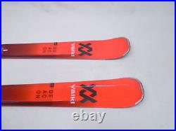 Volkl 2022 Deacon 80 Red 120231 Men's 162 CM Frontside All Mountain Skis