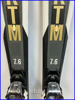 Volkl RTM 7.6 Skis 133 cm +Marker FDT 10 Grip Walk Bindings Tuned & Waxed Gold