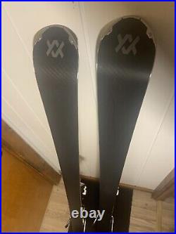 Volkl RTM 76 Elite 168 cm Skis with V-Motion 10 GW Bindings MINT CONDITION