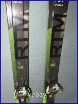 Volkl RTM 84 UVO All-Mtn Skis 167cm with Marker WideRide GW adjustable bindings