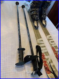 Volkl Unlimited 142cm Skis with Marker 9.0 Bindings, Technica Boots, Poles