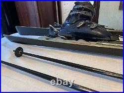 Volkl Unlimited 142cm Skis with Marker 9.0 Bindings, Technica Boots, Poles