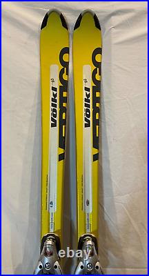 Volkl Vertigo G3 177cm 108-70-96 r=19.9m Skis Salomon S912 Bindings EXCELLENT