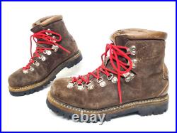 Vtg FABIANO by SCARPA Classic All Leather Mountain Hiking Boots Men's 8 Vtg FABIANO by SCARPA Classic All Leather Mountain Hiking Boots Men's 8
