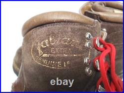 Vtg FABIANO by SCARPA Classic All Leather Mountain Hiking Boots Men's 8 Vtg FABIANO by SCARPA Classic All Leather Mountain Hiking Boots Men's 8