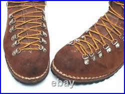 Vtg Italian made STELLINA All Leather Norwegian Welt Mountain Boots Men's US 13 Vtg Italian made STELLINA All Leather Norwegian Welt Mountain Boots Men's US 13
