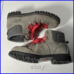 Vtg Made-in USA DUNHAM All-Leather Welt Mountain Boots Men's US 12 D