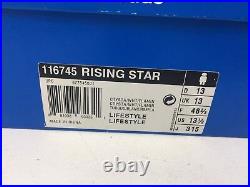 Vtg Rare Adidas Rising Star 116745 All Odd Mens 13.5 Mint In Box Original Shoes